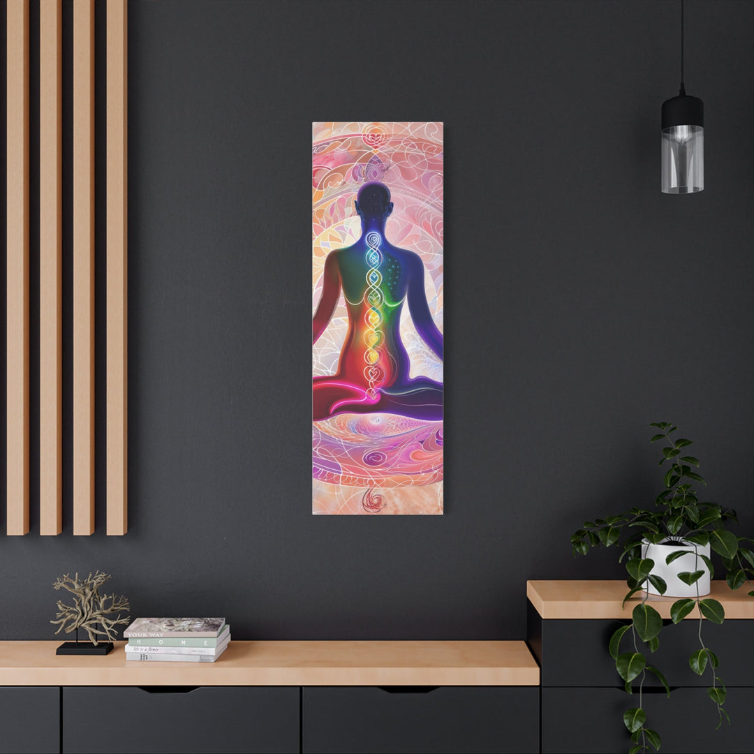 Meditative Cosmic Energy - Matte Canvas Print 1.25" - Canvas - g(0D·IO) - 36" x 36" - 1.25" -