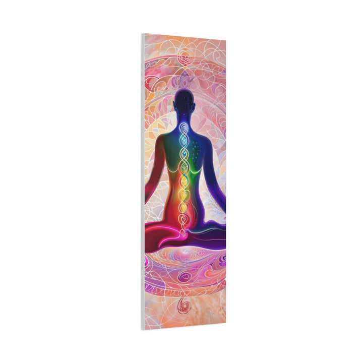 Meditative Cosmic Energy - Matte Canvas Print 1.25" - Canvas - g(0D·IO) - 36" x 36" - 1.25" -