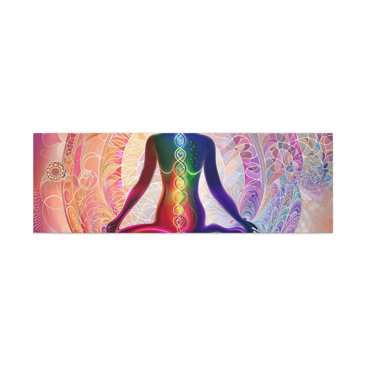 Meditative Cosmic Energy - Matte Canvas Print 1.25" - Canvas - g(0D·IO) - 60" x 20" (Horizontal) - 1.25" -