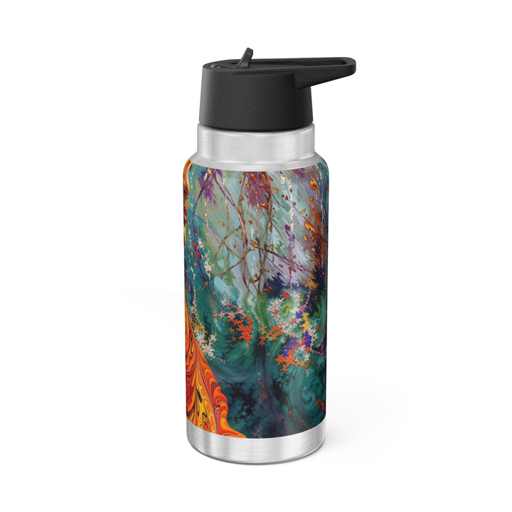 Meditative Vibrant Tranquility - Gator Tumbler 32oz - Mug - g(0D·IO) - Silver - 32oz -