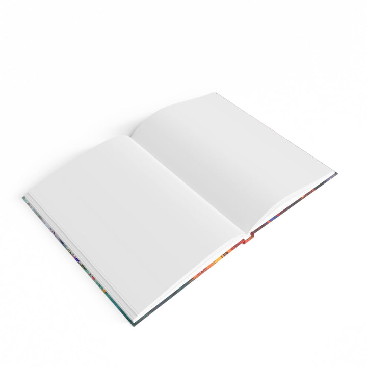 Meditative Vibrant Tranquility - Hard Backed Journal - Paper products - g(0D·IO) - Graph - A5 - White