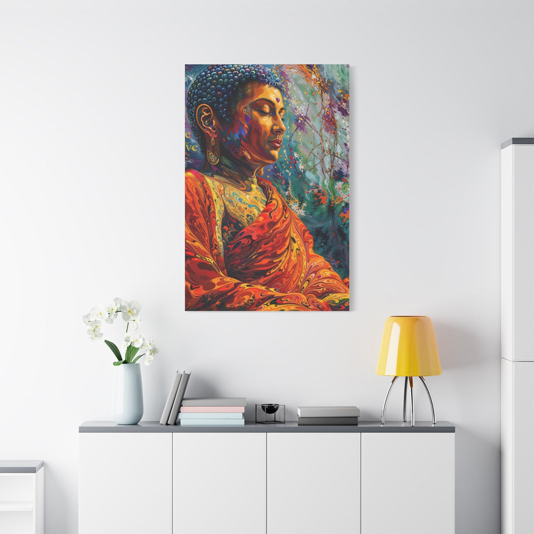 Meditative Vibrant Tranquility - Matte Canvas Print 1.25" - Canvas - g(0D·IO) - 36" x 36" - 1.25" -