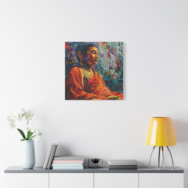 Meditative Vibrant Tranquility - Matte Canvas Print 1.25" - Canvas - g(0D·IO) - 36" x 36" - 1.25" -