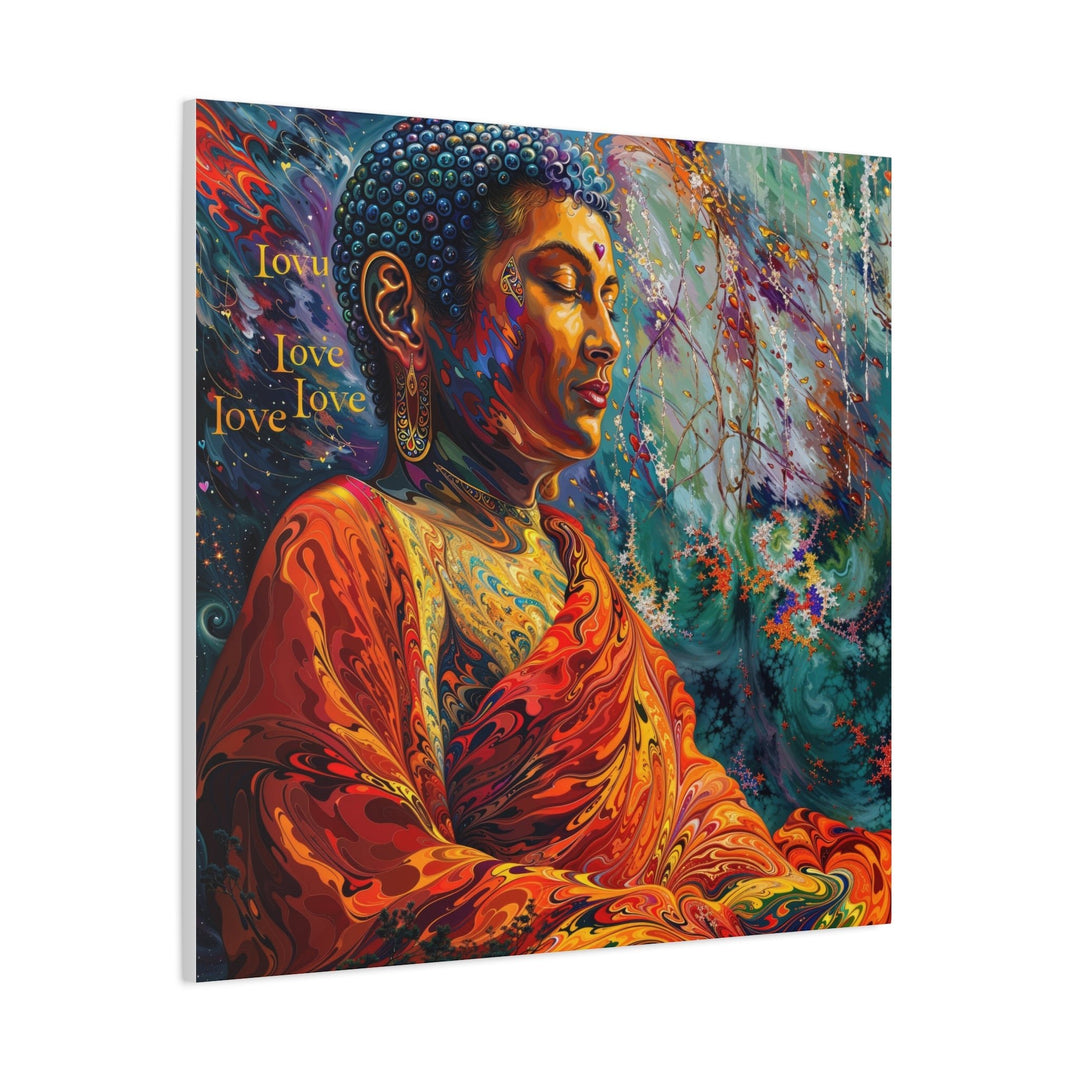 Meditative Vibrant Tranquility - Matte Canvas Print 1.25" - Canvas - g(0D·IO) - 36" x 36" - 1.25" -