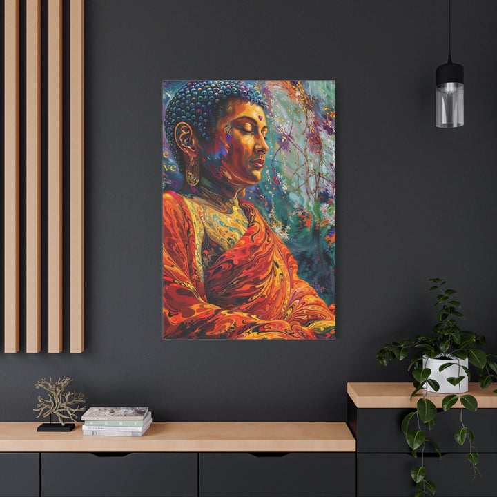 Meditative Vibrant Tranquility - Matte Canvas Print 1.25" - Canvas - g(0D·IO) - 36" x 36" - 1.25" -