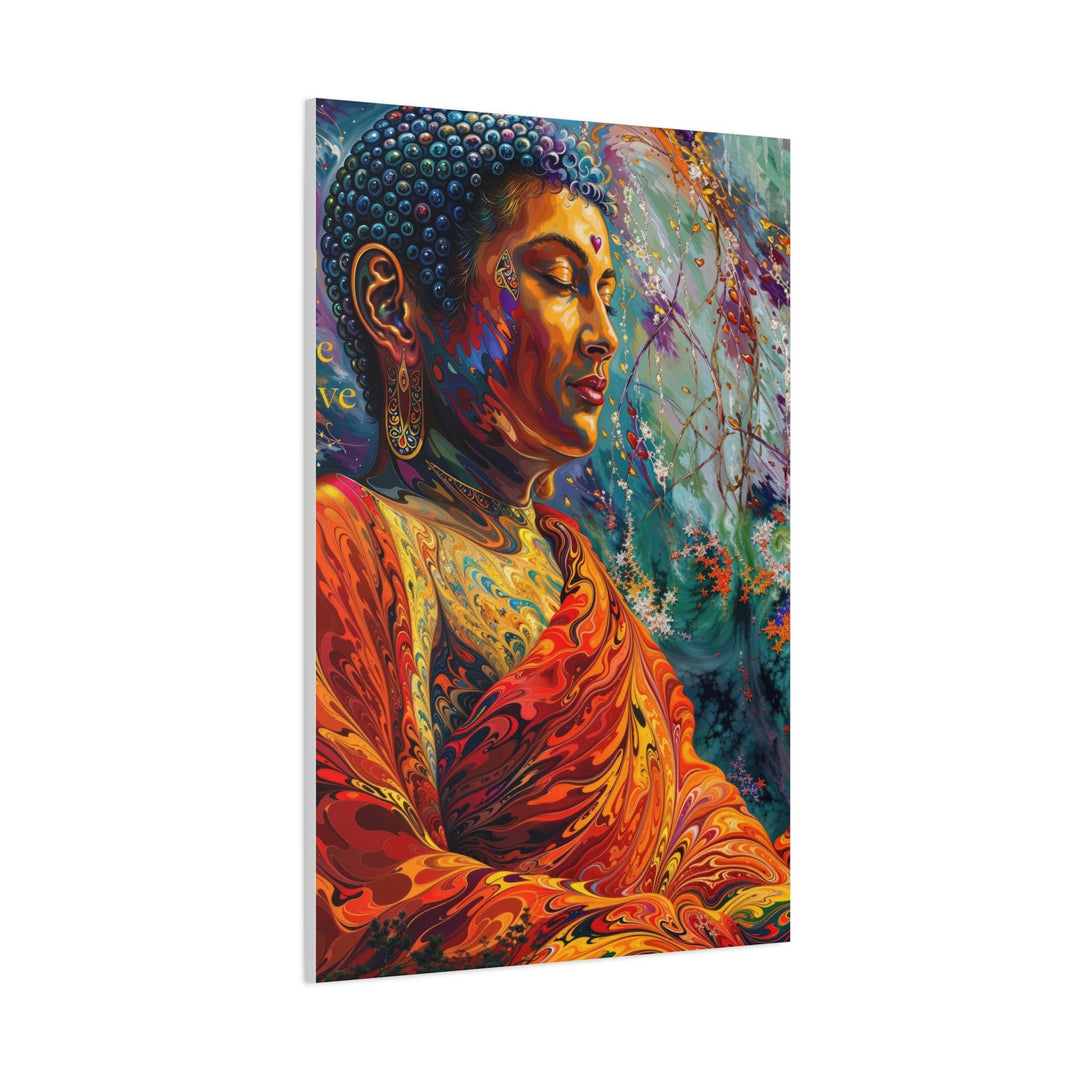 Meditative Vibrant Tranquility - Matte Canvas Print 1.25" - Canvas - g(0D·IO) - 36" x 36" - 1.25" -