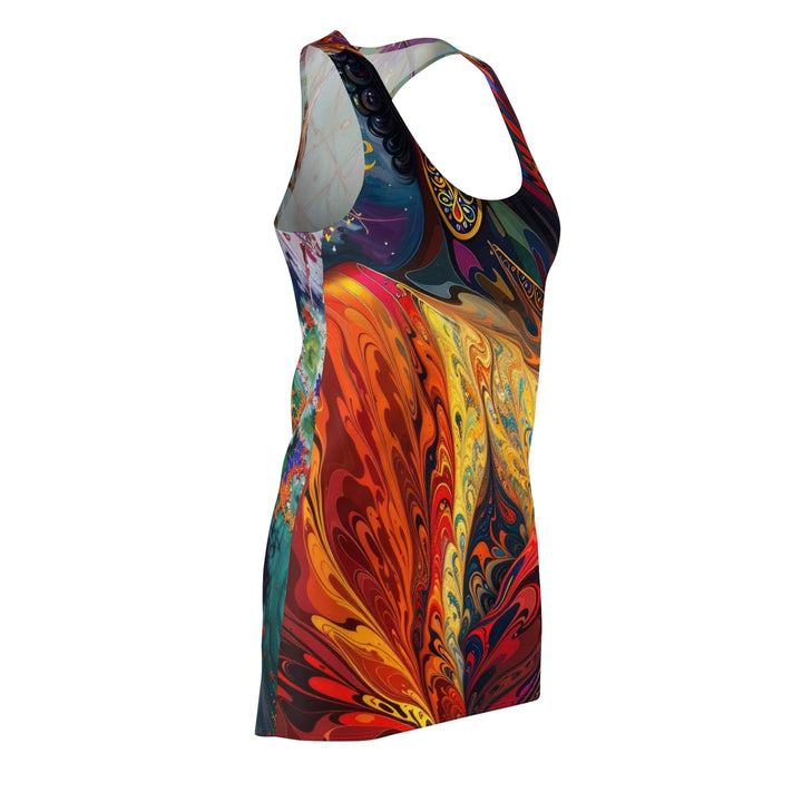 Meditative Vibrant Tranquility - Racerback Dress - All Over Prints - g(0D·IO) - XS - -