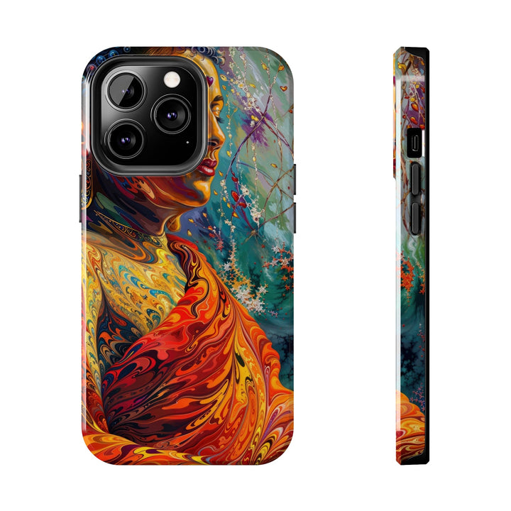 Meditative Vibrant Tranquility - Tough Phone Case - Phone Case - g(0D·IO) - iPhone 13 Pro - -