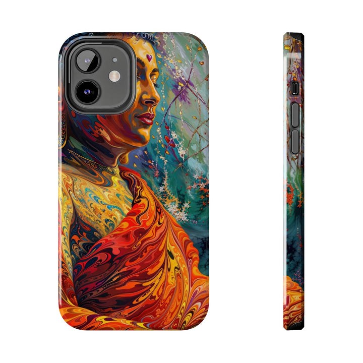 Meditative Vibrant Tranquility - Tough Phone Case - Phone Case - g(0D·IO) - iPhone 12 - -