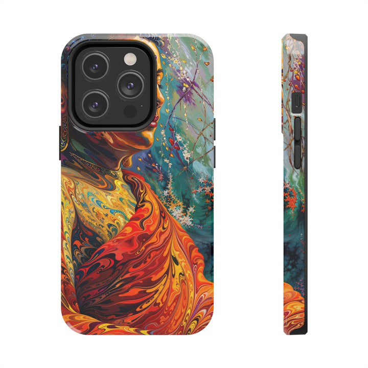 Meditative Vibrant Tranquility - Tough Phone Case - Phone Case - g(0D·IO) - iPhone 14 Pro - -