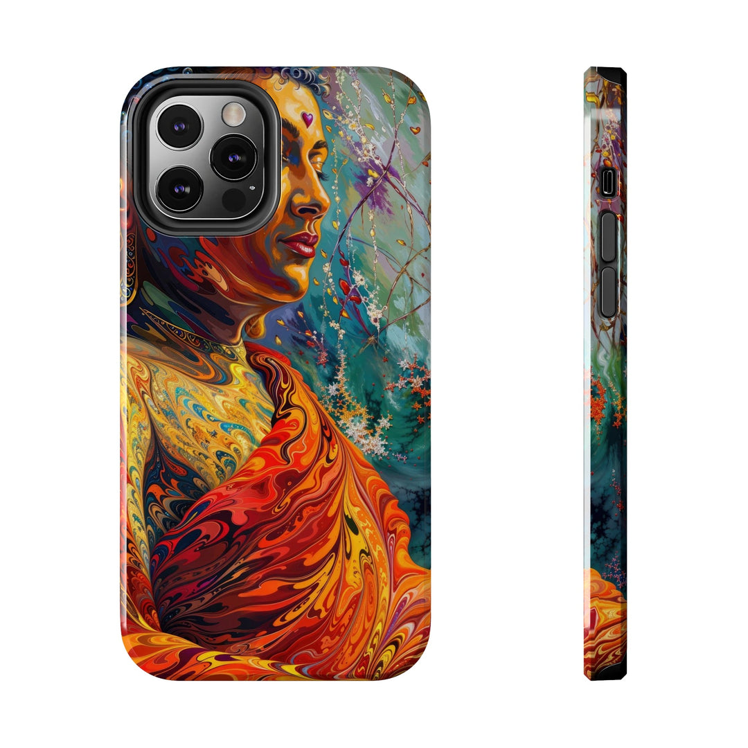 Meditative Vibrant Tranquility - Tough Phone Case - Phone Case - g(0D·IO) - iPhone 12 Pro - -