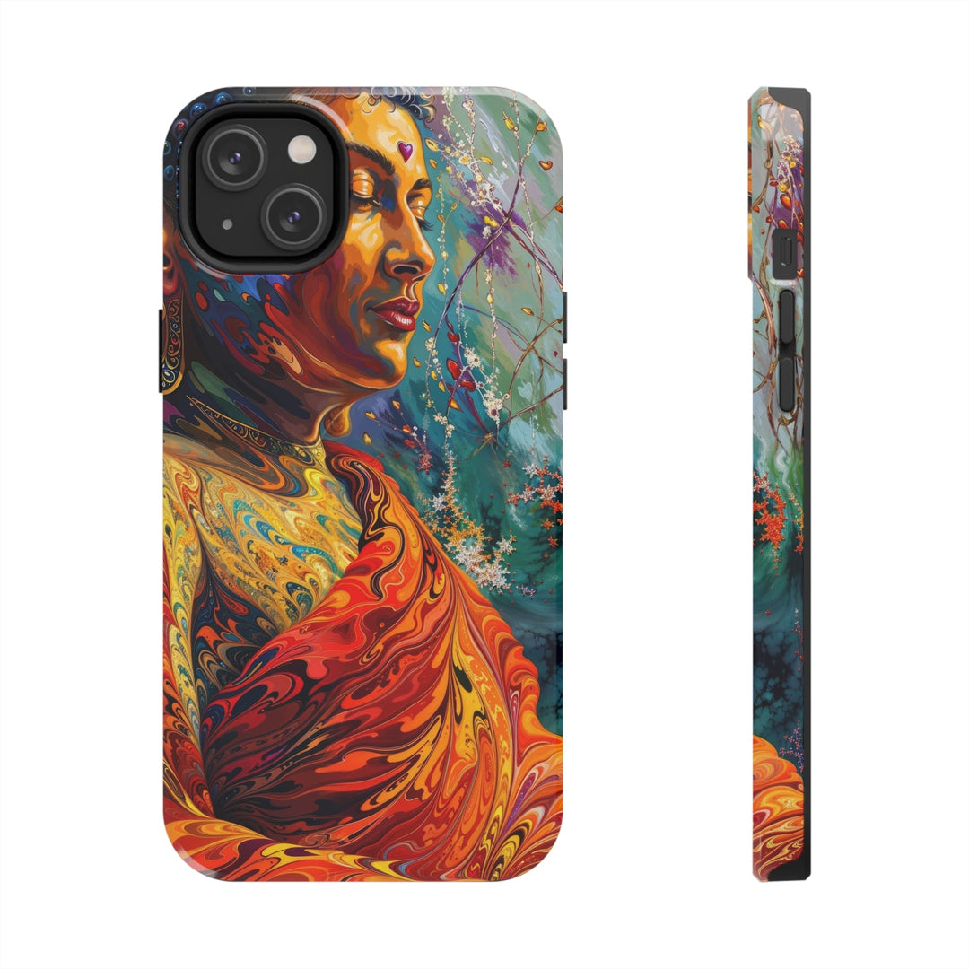 Meditative Vibrant Tranquility - Tough Phone Case - Phone Case - g(0D·IO) - iPhone 14 Plus - -