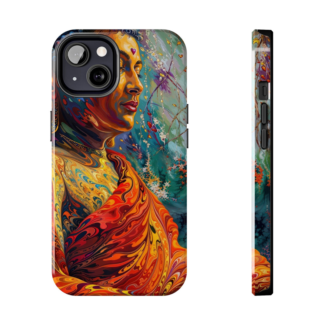 Meditative Vibrant Tranquility - Tough Phone Case - Phone Case - g(0D·IO) - iPhone 13 - -