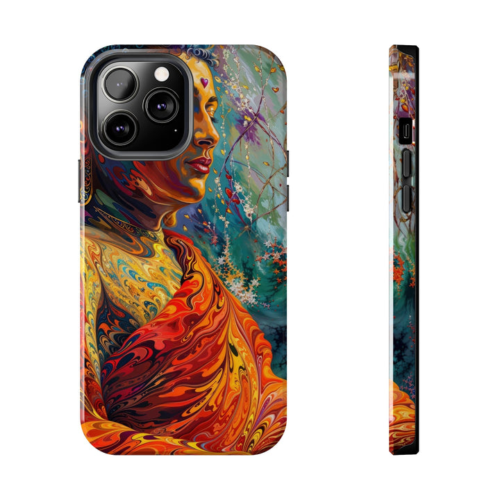 Meditative Vibrant Tranquility - Tough Phone Case - Phone Case - g(0D·IO) - iPhone 13 Pro Max - -