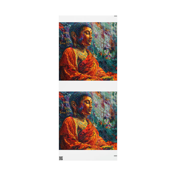 Meditative Vibrant Tranquility - Wrapping Paper - Home Decor - g(0D·IO) - 30'' x 72'' - Matte -