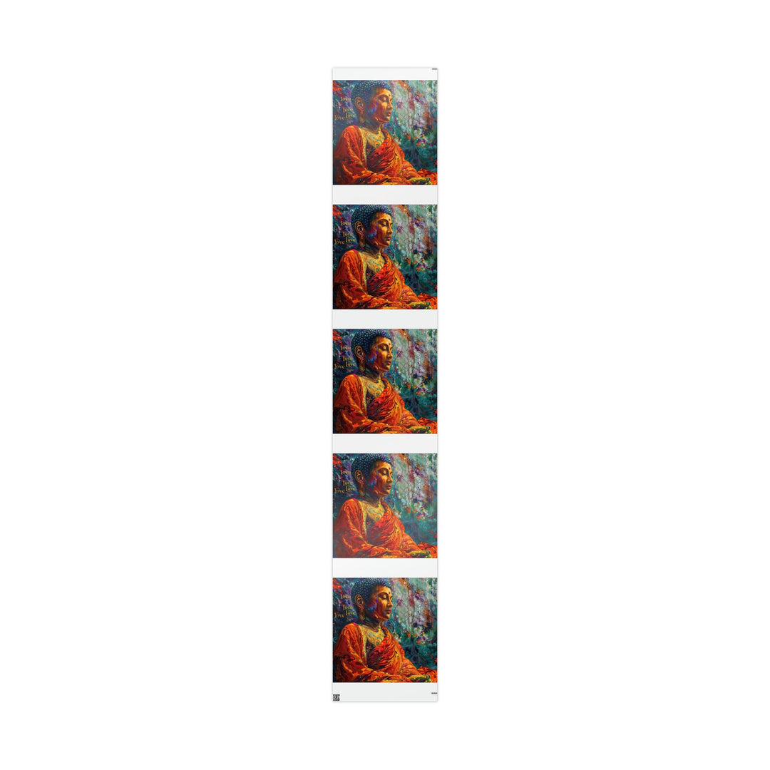 Meditative Vibrant Tranquility - Wrapping Paper - Home Decor - g(0D·IO) - 30" x 180" - Glossy -