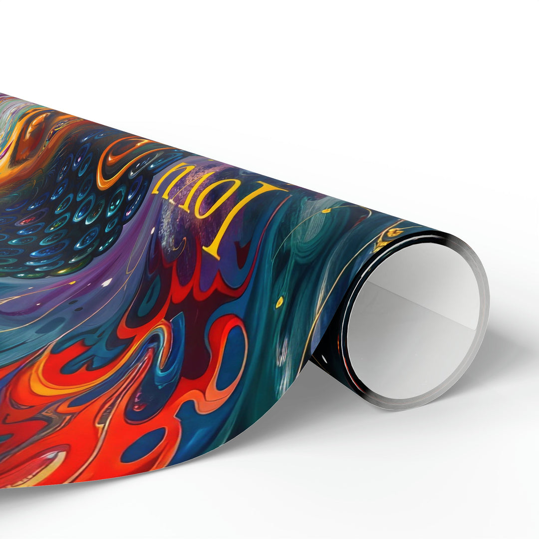 Meditative Vibrant Tranquility - Wrapping Paper - Home Decor - g(0D·IO) - 30" x 180" - Matte -