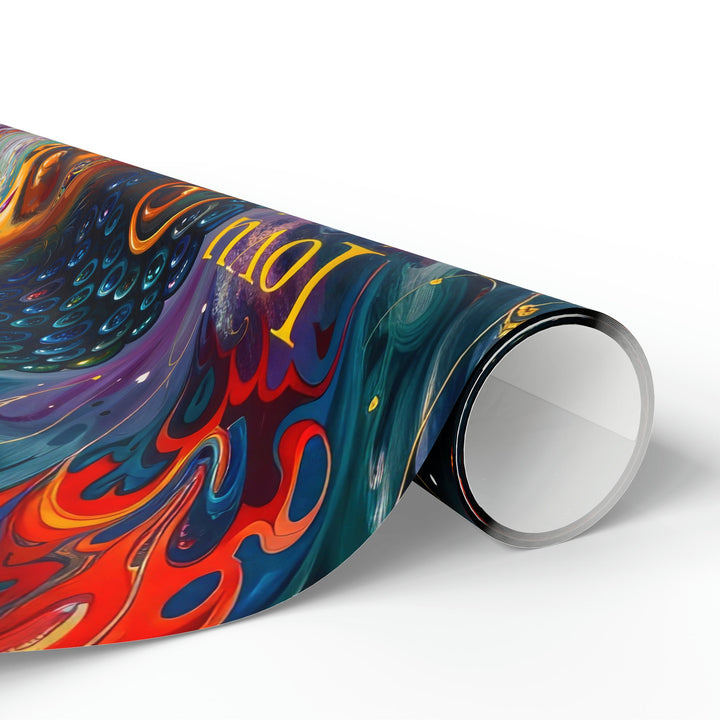 Meditative Vibrant Tranquility - Wrapping Paper - Home Decor - g(0D·IO) - 30" x 180" - Matte -