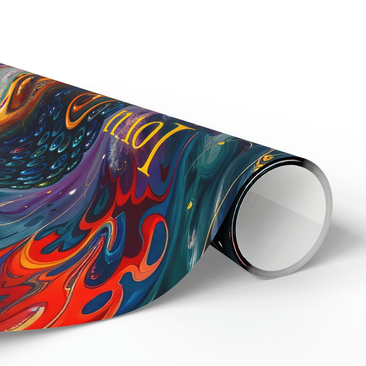 Meditative Vibrant Tranquility - Wrapping Paper - Home Decor - g(0D·IO) - 30" x 180" - Matte -