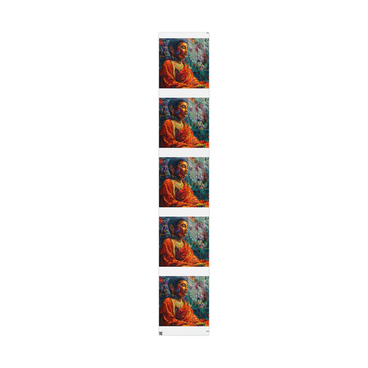 Meditative Vibrant Tranquility - Wrapping Paper - Home Decor - g(0D·IO) - 30" x 180" - Matte -