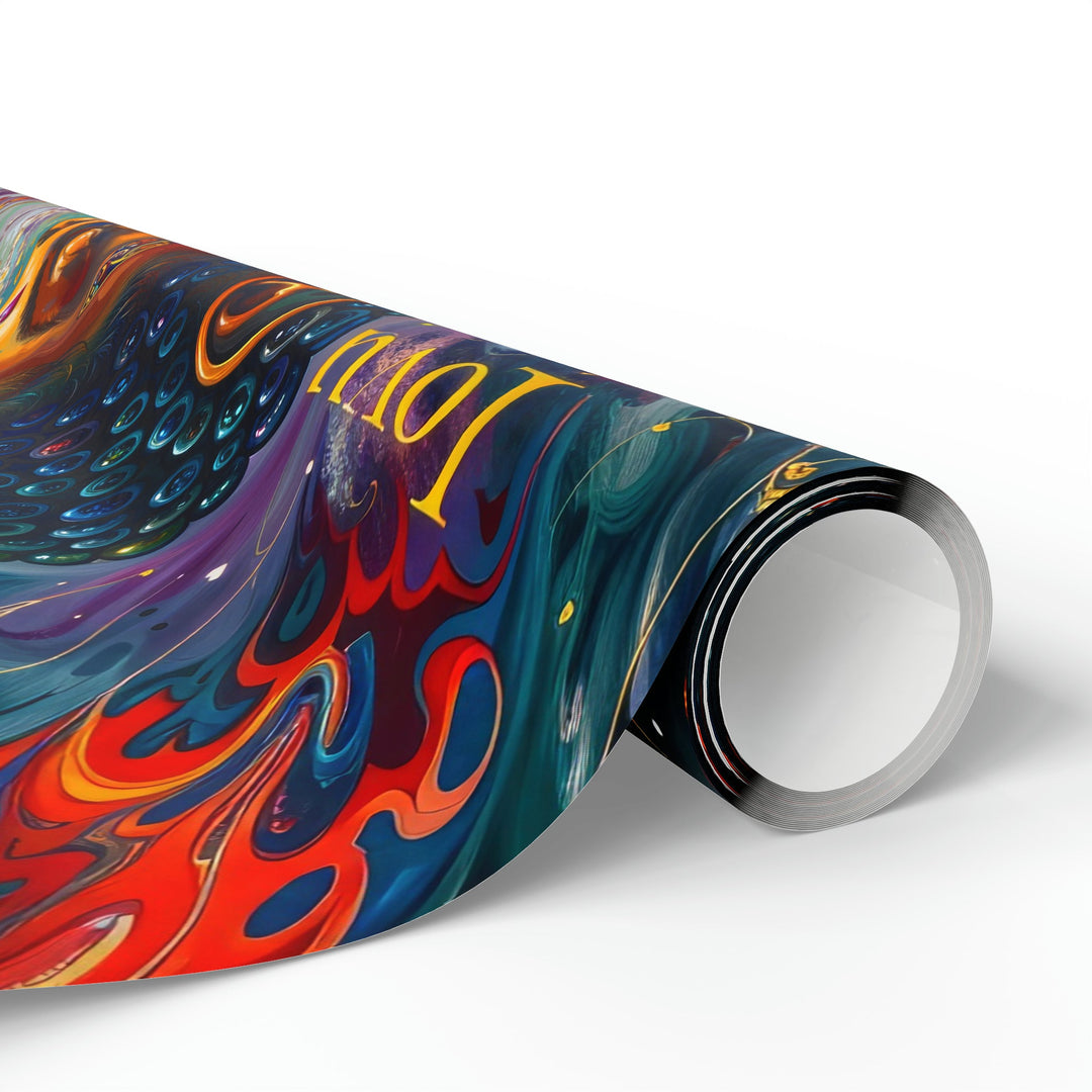 Meditative Vibrant Tranquility - Wrapping Paper - Home Decor - g(0D·IO) - 30" x 180" - Matte -