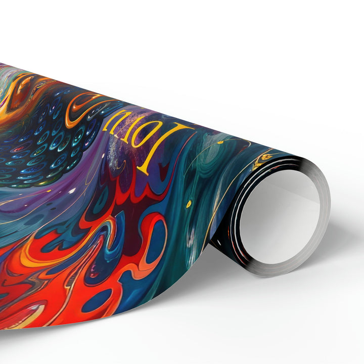 Meditative Vibrant Tranquility - Wrapping Paper - Home Decor - g(0D·IO) - 30" x 180" - Matte -