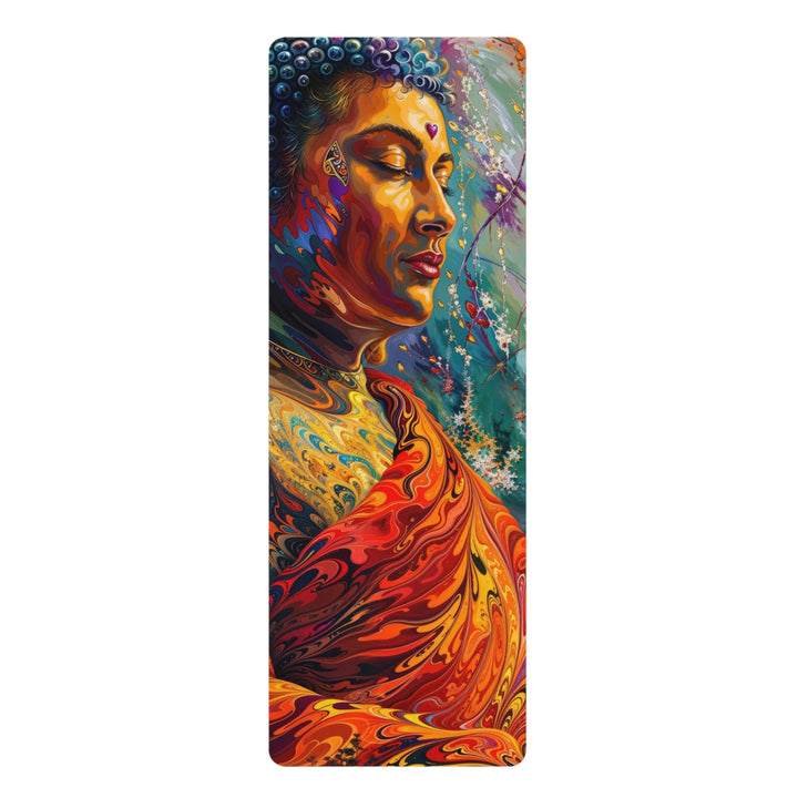 Meditative Vibrant Tranquility - Yoga Mat - Home Decor - g(0D·IO) - 24” x 68” - -