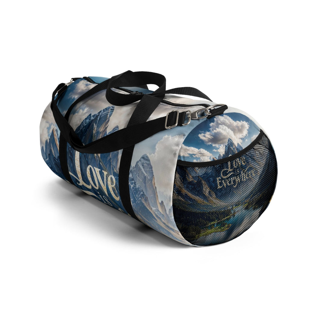 Mountainous Love Reflection - Duffle Bag - Bags - g(0D·IO) - Large - -