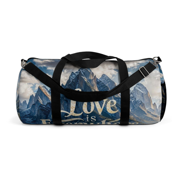 Mountainous Love Reflection - Duffle Bag - Bags - g(0D·IO) - Large - -