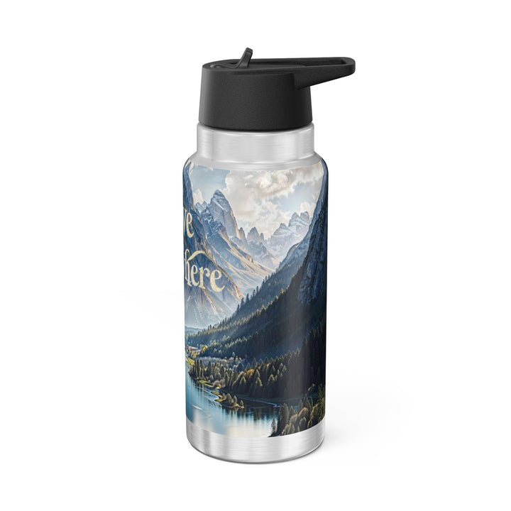 Mountainous Love Reflection - Gator Tumbler 32oz - Mug - g(0D·IO) - Silver - 32oz -
