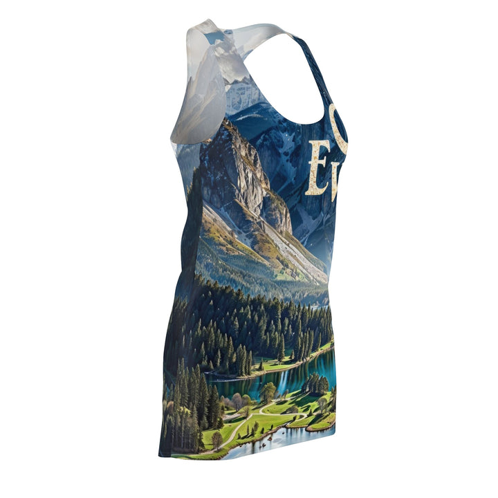 Mountainous Love Reflection - Racerback Dress - All Over Prints - g(0D·IO) - XS - -