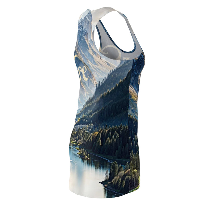 Mountainous Love Reflection - Racerback Dress - All Over Prints - g(0D·IO) - XS - -