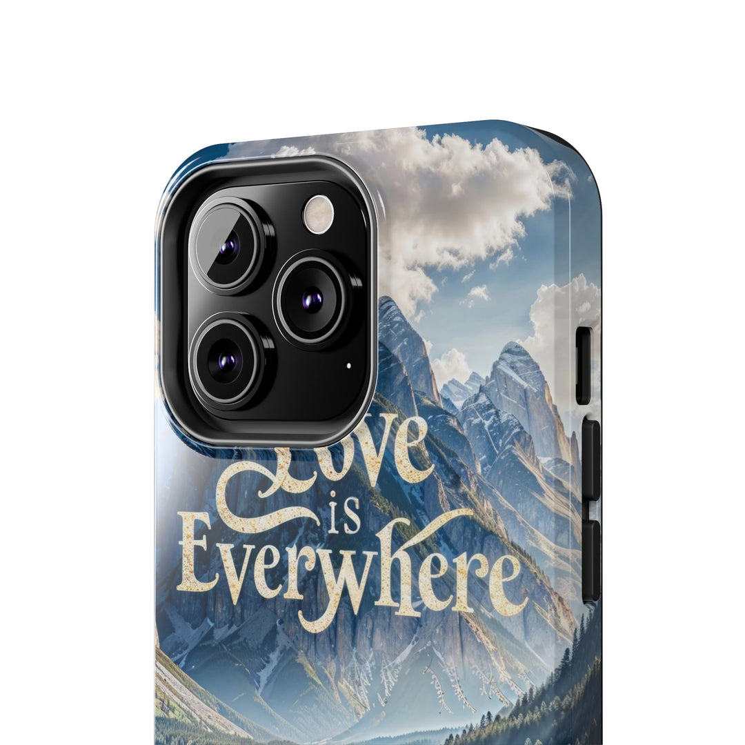 Mountainous Love Reflection - Tough Phone Case - Phone Case - g(0D·IO) - iPhone 13 Mini - -