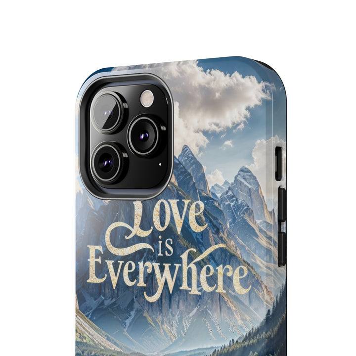 Mountainous Love Reflection - Tough Phone Case - Phone Case - g(0D·IO) - iPhone 13 Mini - -