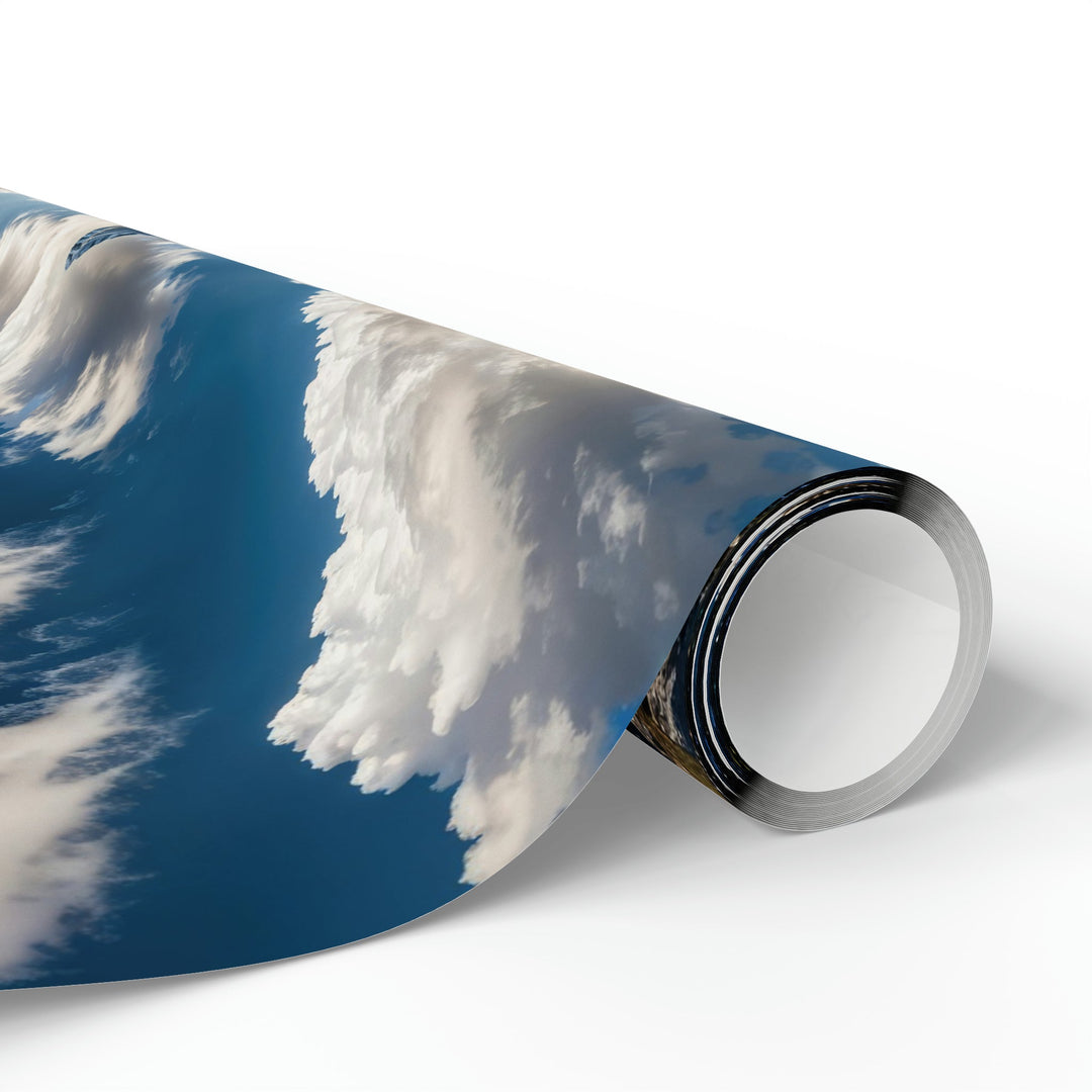 Mountainous Love Reflection - Wrapping Paper - Home Decor - g(0D·IO) - 30" x 180" - Matte -