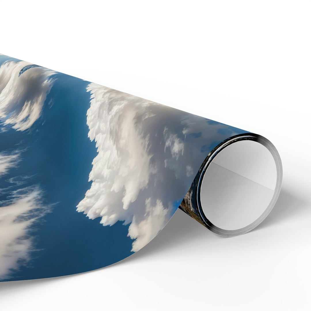 Mountainous Love Reflection - Wrapping Paper - Home Decor - g(0D·IO) - 30" x 180" - Matte -