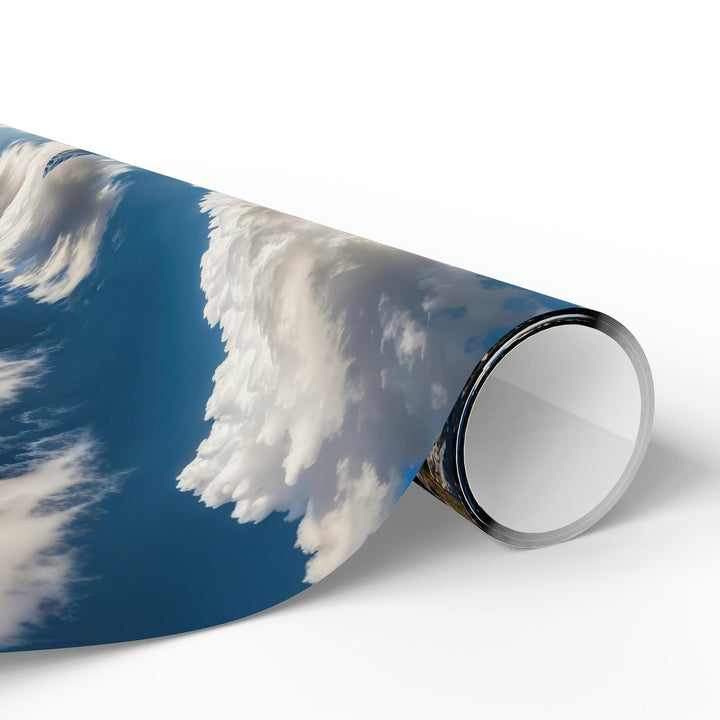 Mountainous Love Reflection - Wrapping Paper - Home Decor - g(0D·IO) - 30" x 180" - Matte -