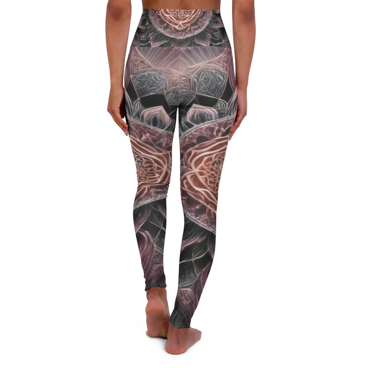 Mystic Floral Mandala - High Waisted AOP Yoga Leggings - All Over Prints - g(0D·IO) - XS - -