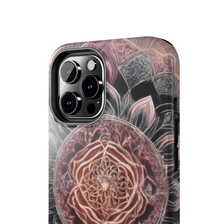 Mystic Floral Mandala - Tough Phone Case - Phone Case - g(0D·IO) - iPhone 13 Mini - -