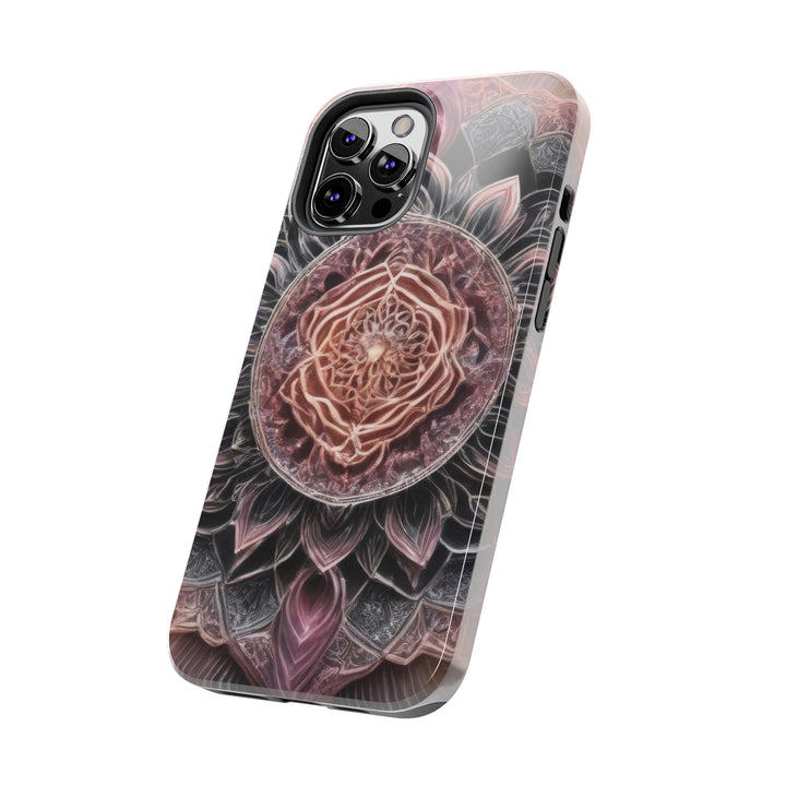 Mystic Floral Mandala - Tough Phone Case - Phone Case - g(0D·IO) - iPhone 13 Mini - -