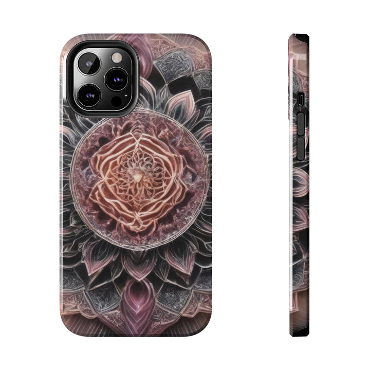 Mystic Floral Mandala - Tough Phone Case - Phone Case - g(0D·IO) - iPhone 12 Pro Max - -