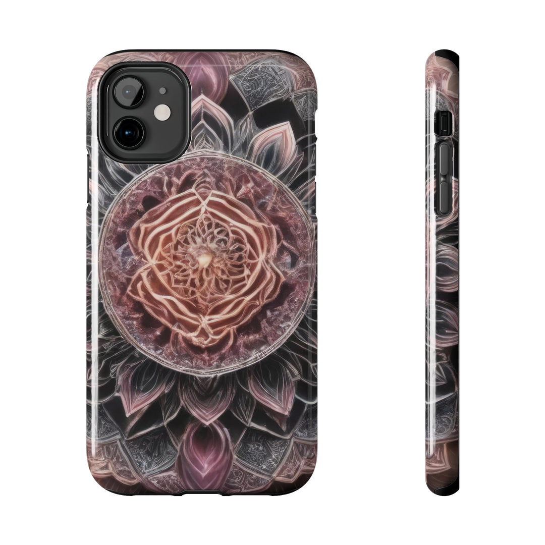 Mystic Floral Mandala - Tough Phone Case - Phone Case - g(0D·IO) - iPhone 11 - -