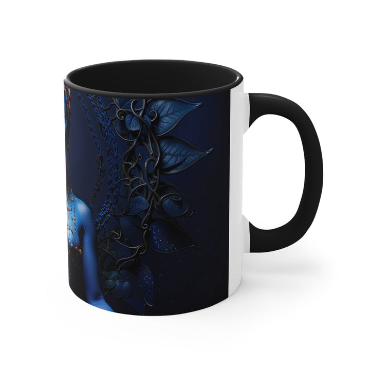 Mystical Blue Harmony - Accent Coffee Mug - Mug - g(0D·IO) - Pink - 11oz -