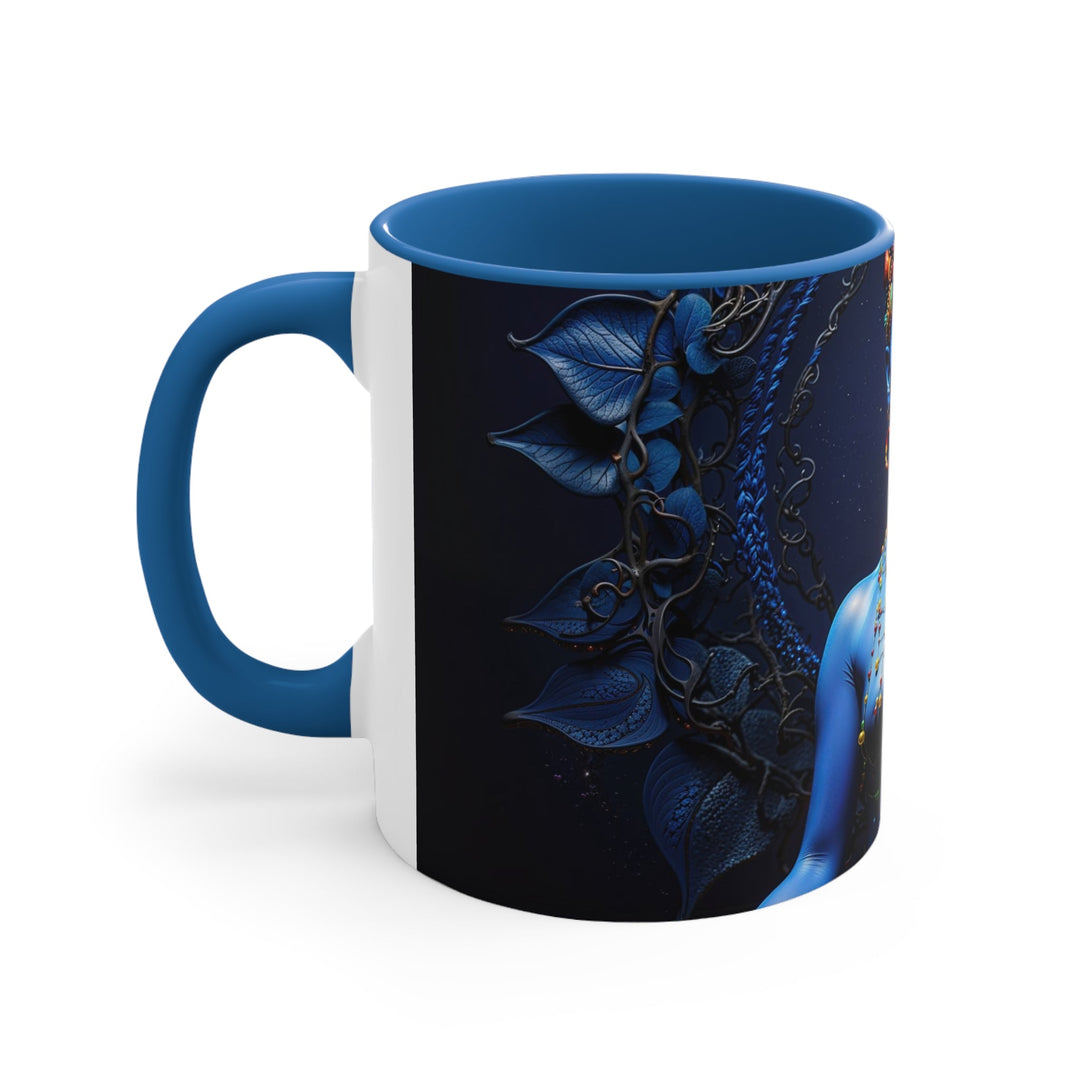 Mystical Blue Harmony - Accent Coffee Mug - Mug - g(0D·IO) - Pink - 11oz -