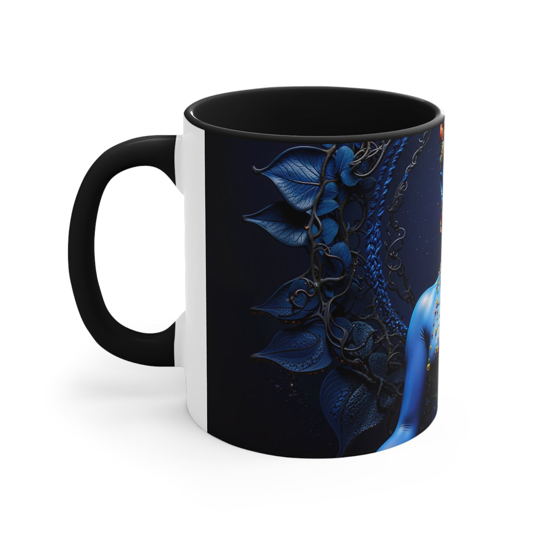 Mystical Blue Harmony - Accent Coffee Mug - Mug - g(0D·IO) - Pink - 11oz -