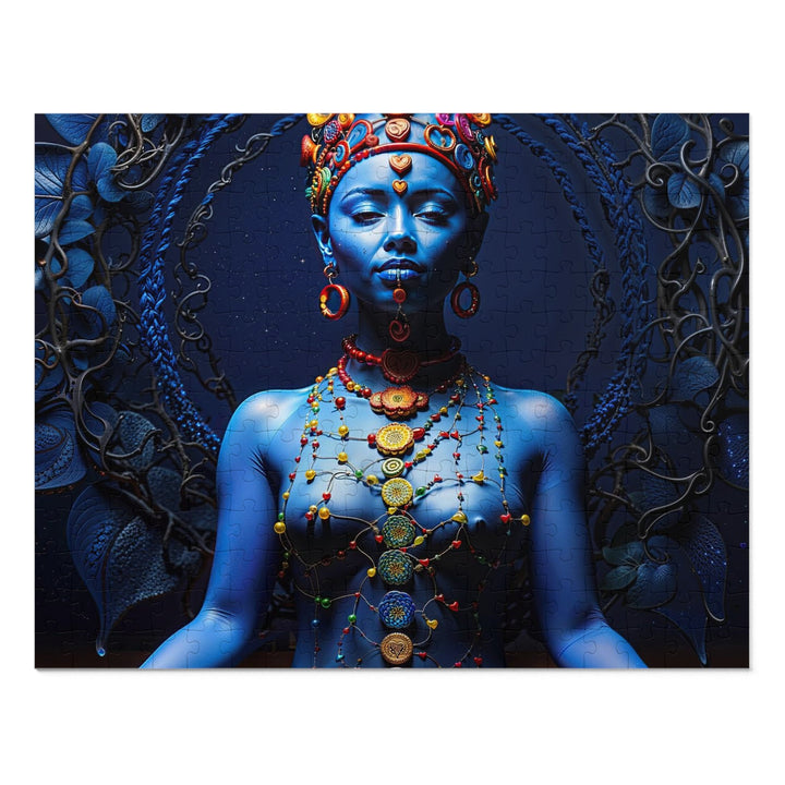 Mystical Blue Harmony - Jigsaw Puzzle (100, 252, 500, 1000 pieces) - Puzzle - g(0D·IO) - 14" × 11" (252 pcs) - -