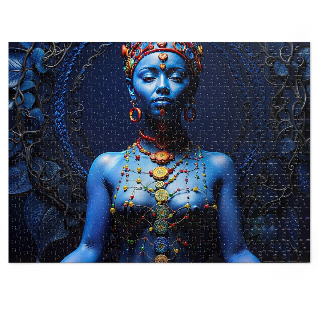 Mystical Blue Harmony - Jigsaw Puzzle (100, 252, 500, 1000 pieces) - Puzzle - g(0D·IO) - 20.5" × 15" (500 pcs) - -