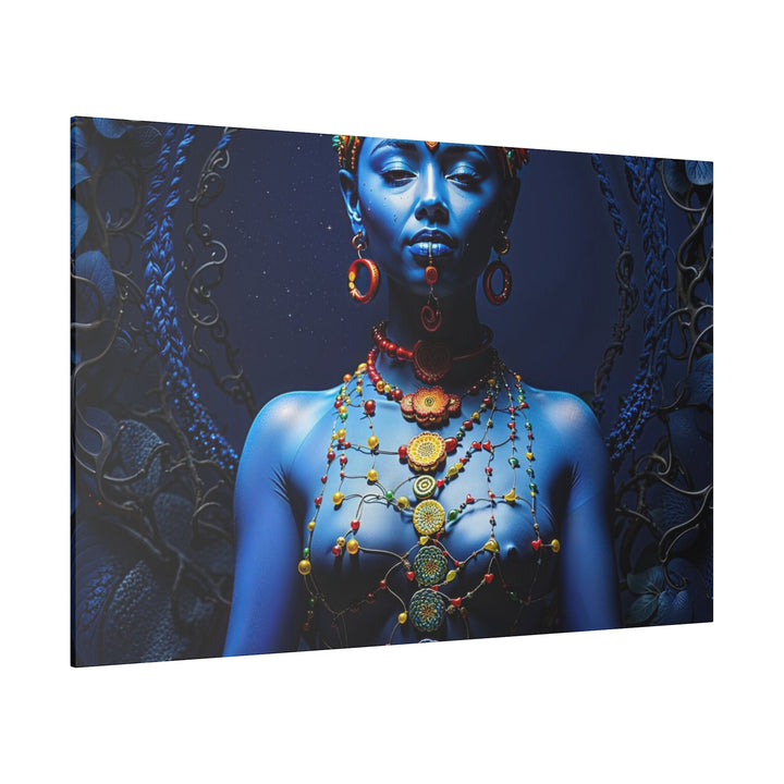 Mystical Blue Harmony - Matte Canvas - Canvas - g(0D·IO) - 32" x 32" (Square) - 0.75'' -