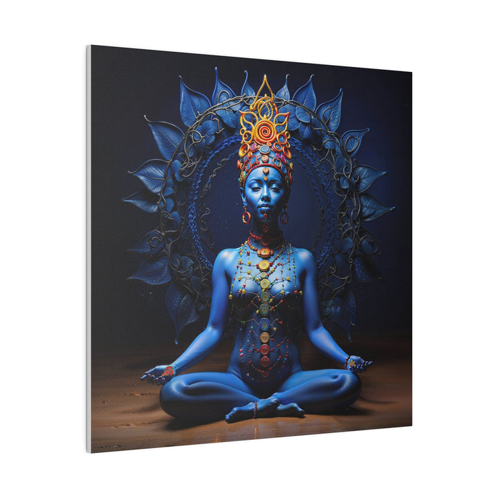 Mystical Blue Harmony - Matte Canvas - Canvas - g(0D·IO) - 32" x 32" (Square) - 0.75'' -