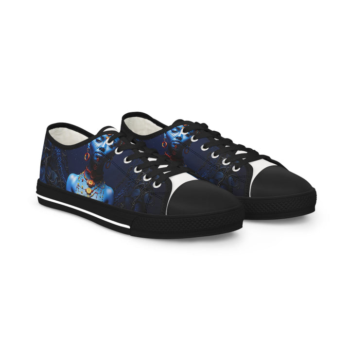 Mystical Blue Harmony - Men's Lowtop Sneakers - Shoes - g(0D·IO) - US 5 - Black sole -